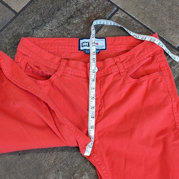 HH Outdoor Adventure Straight Leg Utility Pants Size 30 Red - Picture 7 of 9